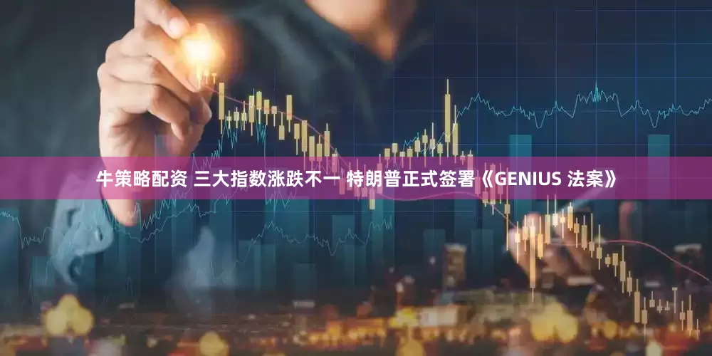 牛策略配资 三大指数涨跌不一 特朗普正式签署《GENIUS 法案》